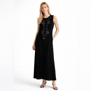 Carole Little Vintage 90s Little Black Dress